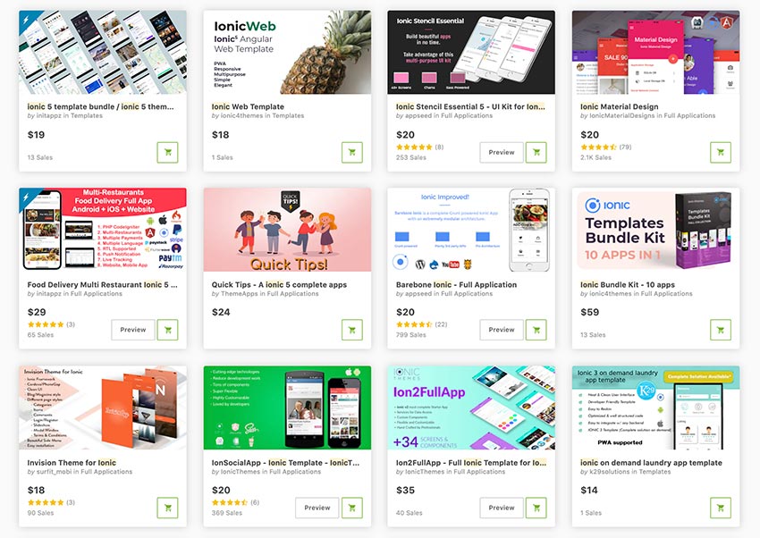 18 beste Ionic AppVorlagen (und 3 kostenlose mit Quellcode) Envato Tuts+